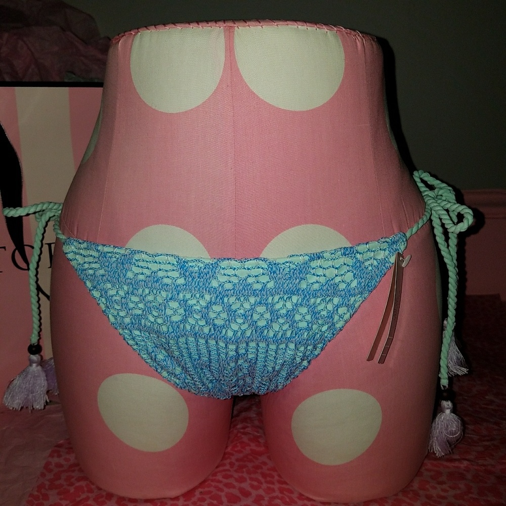 Victoria's Secret tassel bikini Mermaid  Sz Sm M L